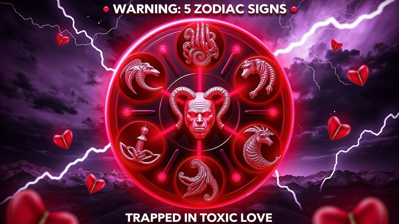 Warning! 5 Zodiac Signs That Can’t Escape Toxic Relationships!