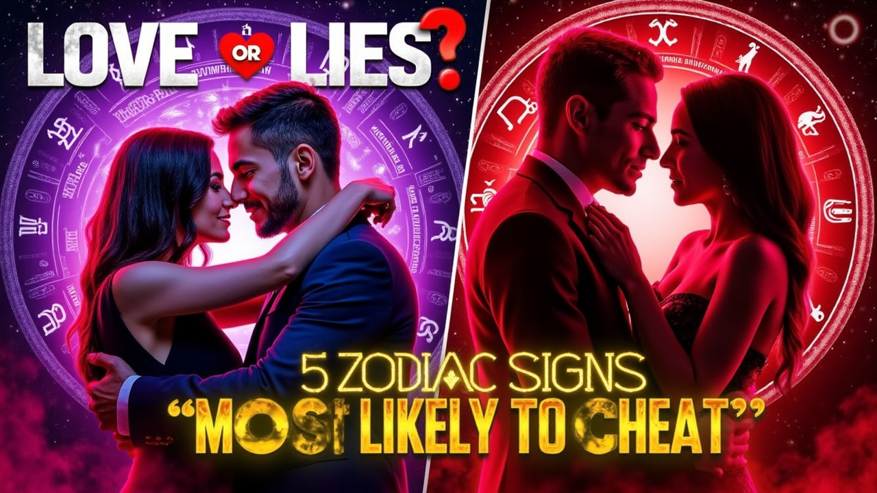 Love or Lies? 5 Zodiac Signs Most Likely to Cheat!