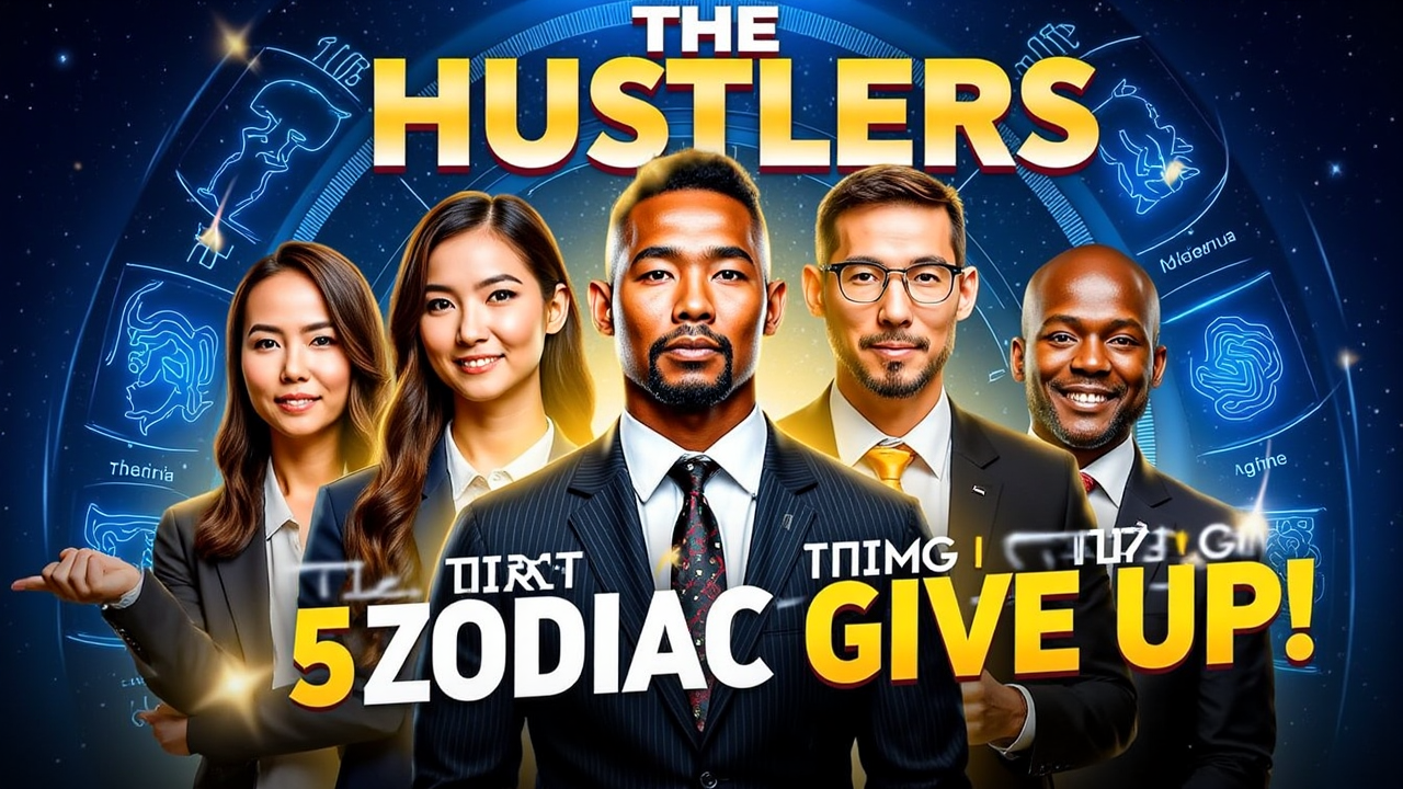 The Hustlers! 5 Zodiac Signs That Never Give Up!