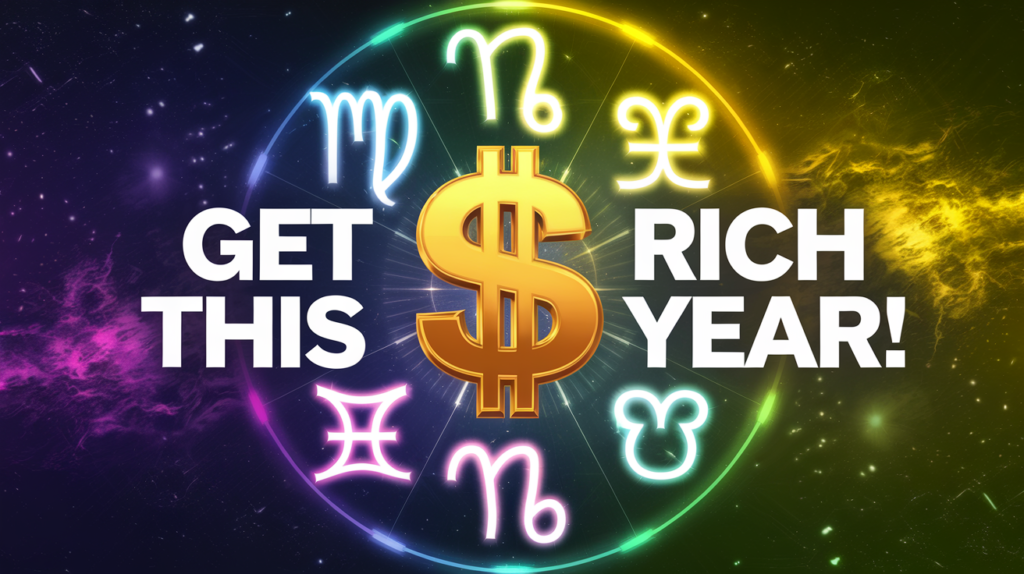 5 Zodiac Signs Set to Get Rich This Year!